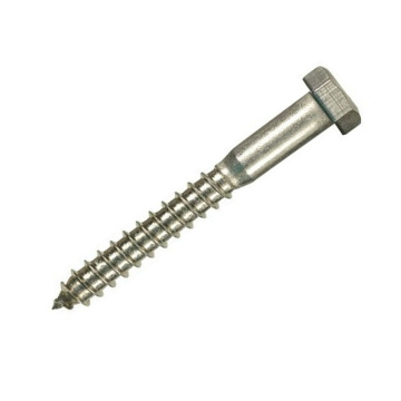 Carbon Steel Hex Head Lag Bolts Wood Screw